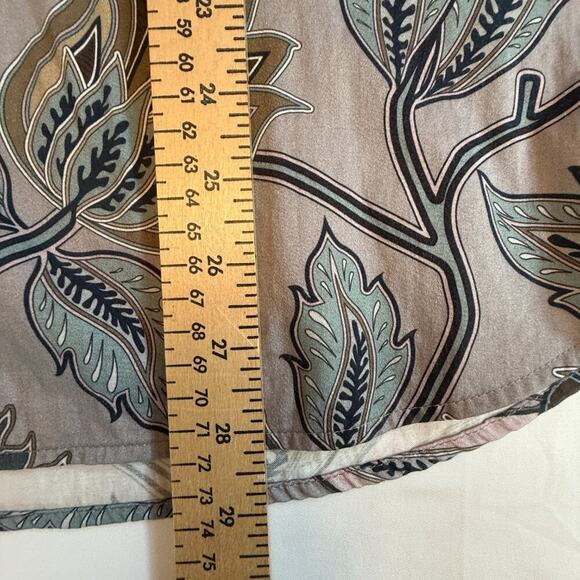 Ted Baker London Canwe Slim Fit Floral Short Sleeve Button-Up Shirt Size 5 (XL) - Picture 4 of 16